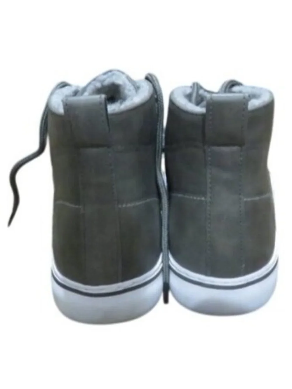 Lugz Evergreen Fleece Lined Chukka Sneaker Lug Outsole & ghillie lacing system